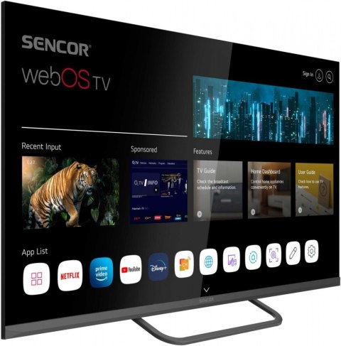 Sencor Telewizor LED 32 cale SLE 32S840TCSB Smart webOS WiFi Bluetooth