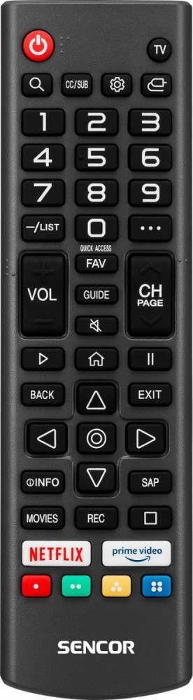 Sencor Telewizor LED 32 cale SLE 32S840TCSB Smart webOS WiFi Bluetooth