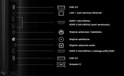TCL Telewizor QLED 50 cali 50P7L
