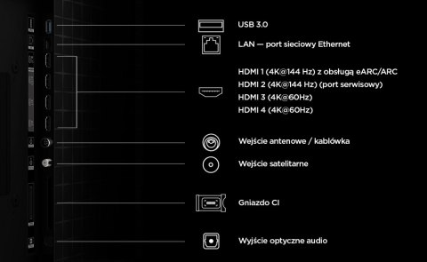 TCL Telewizor QLED 85 cali 85A400