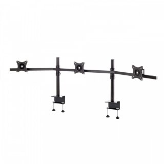 Edbak SV11 Uchwyt biurkowy zakrzywiony do trzech monitorów 19-27 cali VESA 75x75 - 100x100 30 kg
