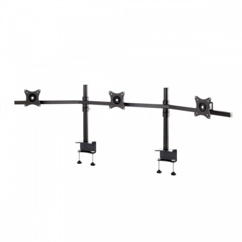 Edbak SV11 Uchwyt biurkowy zakrzywiony do trzech monitorów 19-27 cali VESA 75x75 - 100x100 30 kg