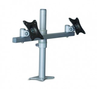 Edbak SV05 Uchwyt biurkowy do dwóch monitorów 19-27 cali VESA 75x75 - 100x100 20 kg