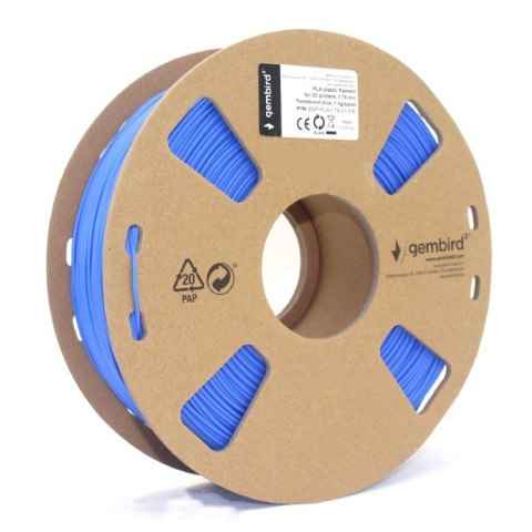 Gembird Filament drukarki 3D PLA/1.75mm/niebieski