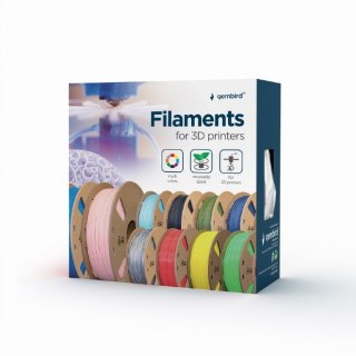 Gembird Filament drukarki 3D PLA/1.75mm/żółty