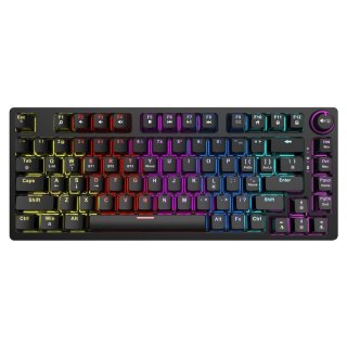 Savio Klawiatura mechaniczna bezprzewodowa PHENIX Gateron Red Pro, ABS