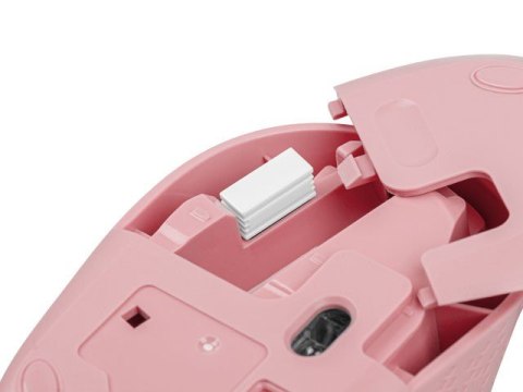 Natec Mysz bezprzewodowa Stork 1600 DPI różowa
