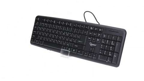 Gembird Klawiatura standardowa USB Cyrylica KB-U-103-RU czarna