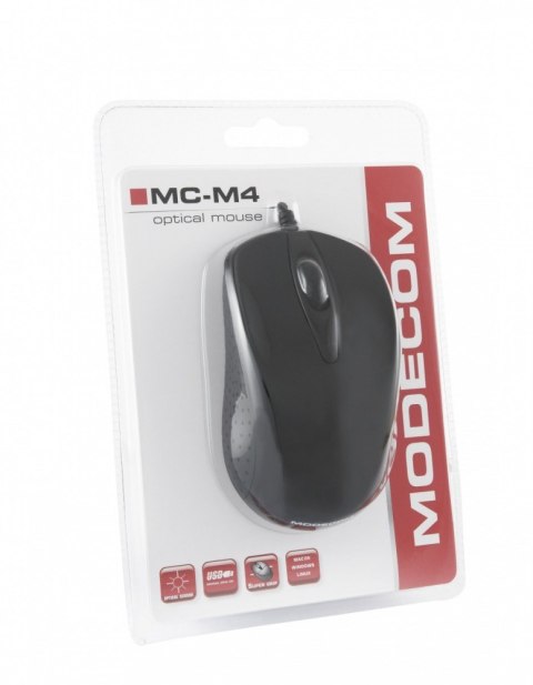 MODECOM M4 CZARNA PRZEWODOWA MYSZ OPTYCZNA