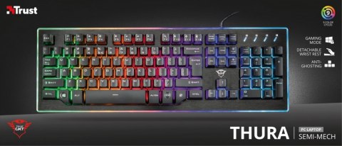 Trust Klawiatura GXT 860 Thura semi-mech