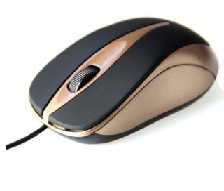 Media-Tech Mysz optyczna PLANO MT1091MO (Miedziany)