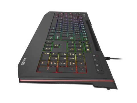 Genesis Klawiatura Genesis Lith 400 podświetlenie RGB X-Scissor