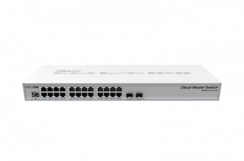 Mikrotik Przełącznik 24xGbE 2 xSFP+CRS326-24G-2S+RM-MX