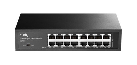 Cudy Przełącznik GS1016 16xGE metalowa obudowa