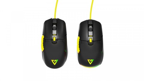 MODECOM Mysz optyczna przewodowa Volcano Jager czarna