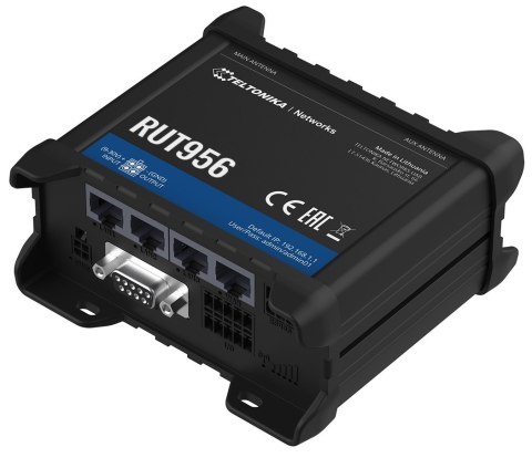 TELTONIKA Router LTE RUT956 (Cat 4), 2G, GNSS, WiFi