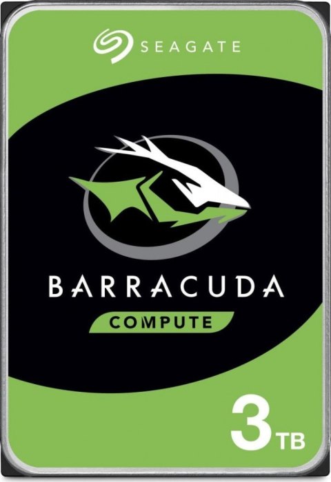 Seagate Dysk twardy BarraCuda 3TB 3.5 cala 256MB ST3000DM007