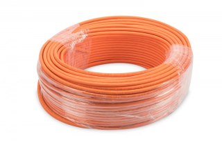 Digitus Kabel teleinformatyczny instalacyjny kat.7, S/FTP, Dca, drut, AWG 23/1, LSOH, 100m, pomarańczowy