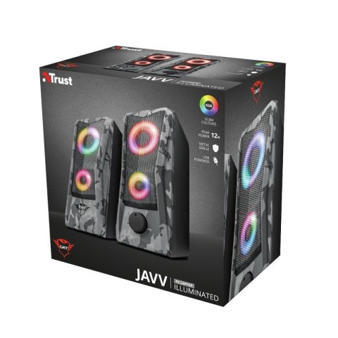 Trust Głośniki GXT 606 JAVV 2.0 RGB Podświetlane
