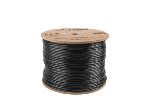 Lanberg Kabel UTP Kat.5E CU 305 m drut outdoor