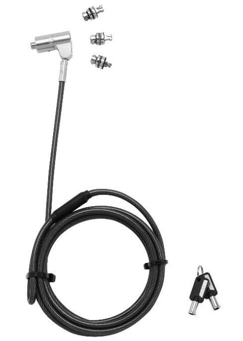 DICOTA Uniwersalna blokada linki, 3 Exchangeable heads fits D31699