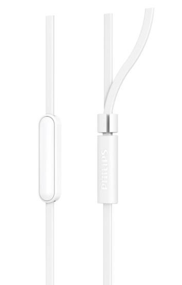 Philips Słuchawki TAE1105WT Białe TAE1105WT/00