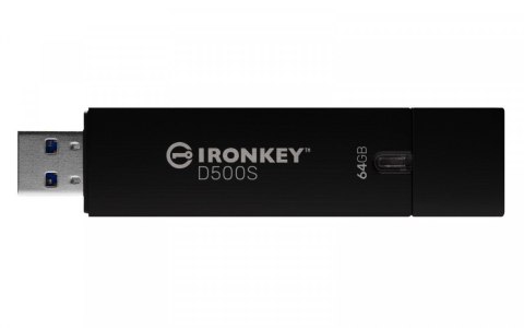 Kingston Pendrive 64GB D500S AES-256 FIPS 140-3 Lvl 3