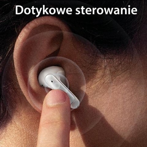 USAMS Słuchawki Bluetooth TWS 5.3 X-Don Series Dual microfon ENC czarne