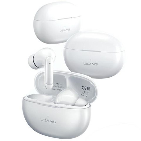 USAMS Słuchawki Bluetooth TWS 5.3 X-Don Series Dual microfon ENC czarne