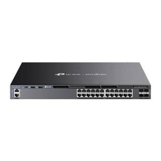 TP-LINK Przełącznik SG6428XHP switch zarządzalny 24 porty gigabitowe PoE+ 4 sloty SFP+ 10G
