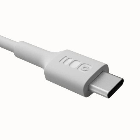 Green Cell Kabel USB-C-USB-C PowerFlex 100W silikonowy 0.3m biały