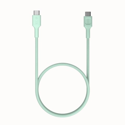 Green Cell Kabel USB-C-USB-C PowerStream 100W oplot 2m zielony