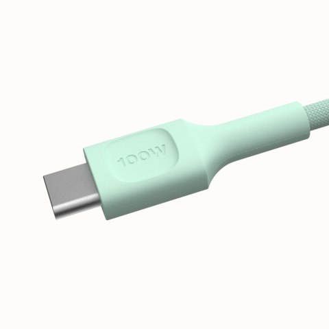 Green Cell Kabel USB-C-USB-C PowerStream 100W oplot 2m zielony