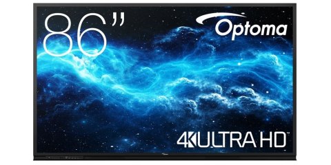 Optoma OpMonitor interaktywny 86 cali 3862RK INFRARED,40pkt,4K,2x20W,USB-C,WIFI+BT,Android13