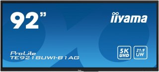 IIYAMA Monitor 92 cale TE9218UWI-B1AG, INFRARED,40pkt,VA,21:9,4xHDMI,DP, USB-C,RJ45,8/64GB