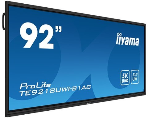 IIYAMA Monitor 92 cale TE9218UWI-B1AG, INFRARED,40pkt,VA,21:9,4xHDMI,DP, USB-C,RJ45,8/64GB