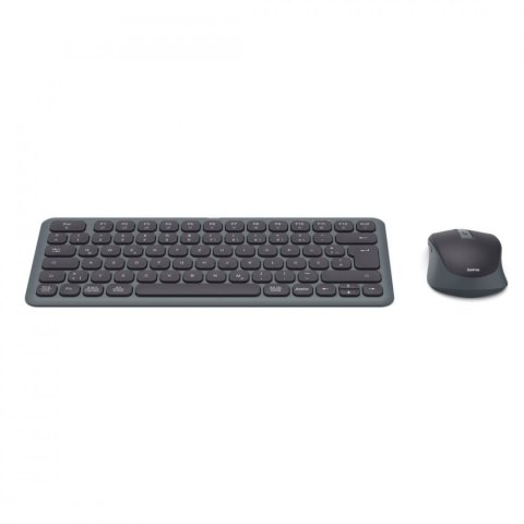Hama Zestaw klawiatura i mysz WKM-500 Czarno-szara