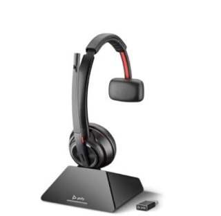 POLY Zestaw słuchawkowy Savi 8210 UC DECT 1880-1900 MHz USB-A 8D3E9AA#ABB