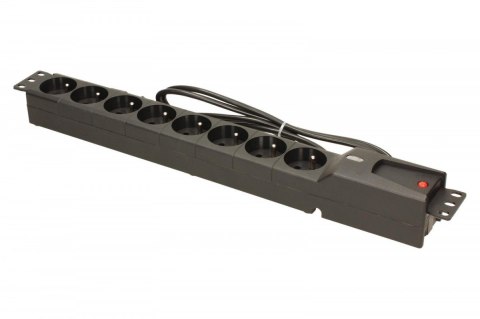 Lestar Listwa zasilająca LZRM 810 BW IEC 320, PDU, 1.5m