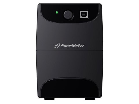 PowerWalker Zasilacz awaryjny UPS LINE-INTERACTIVE 850VA 2X 230V PL OUT, RJ11 IN/OUT, USB