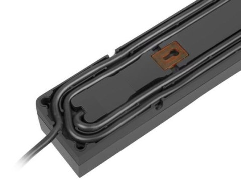 Armac Listwa zasilająca Z5 5m 5x230V 10A Z5/50/CZ czarna