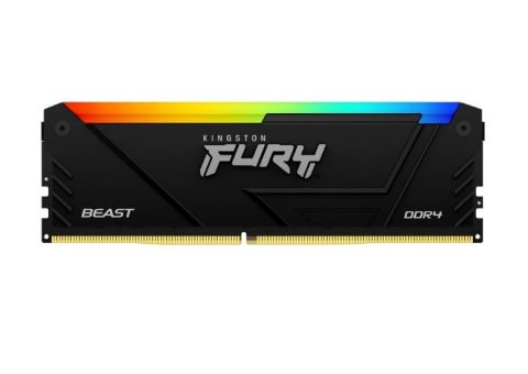 Kingston Pamięć DDR4 Fury Beast RGB 16GB(2* 8GB)/3600 CL17