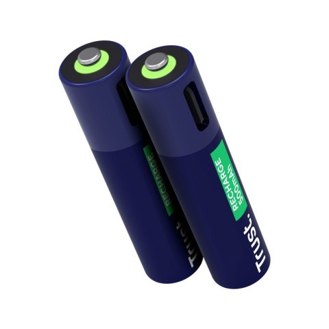 Trust Baterie akumulatory 2 sztuki AAA USB-C