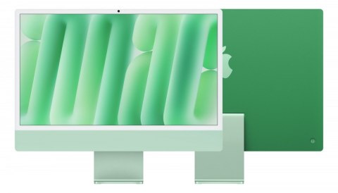 Apple IMac 24 cale: M4 10/10, 24GB, 512GB SSD - Zielony