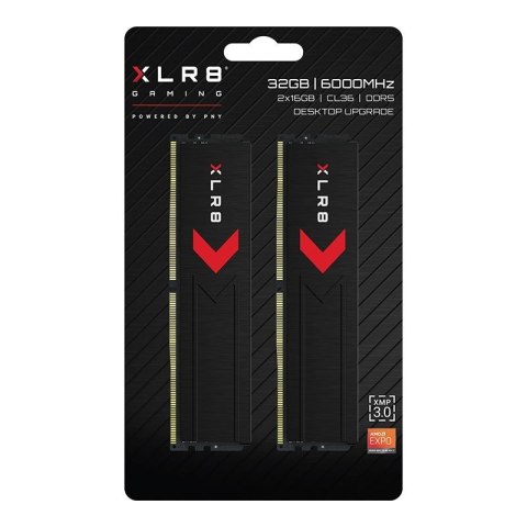 PNY Pamięć DDR5 32GB 6000 C36 2x16 MD32GK2D5600036XR