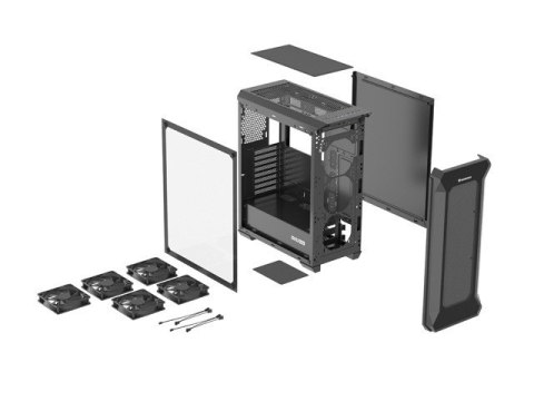 Genesis Obudowa Genesis Irid 505F z oknem USB 3.0